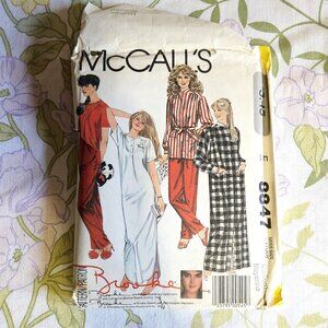 Vintage 80s Sewing Pattern UNCUT McCalls 8847 Size Med